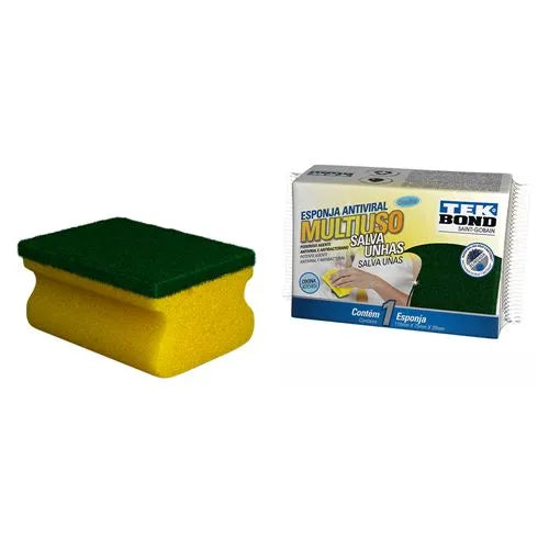 PACK 4 ESPONJA ANTIVIRAL MULTIUSO TEK BOND