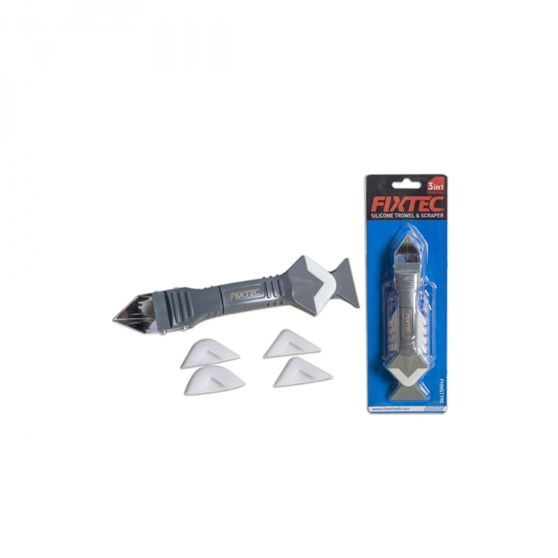 PALETA Y RASPADOR DE SILICONA 3 EN 1 FIXTEC