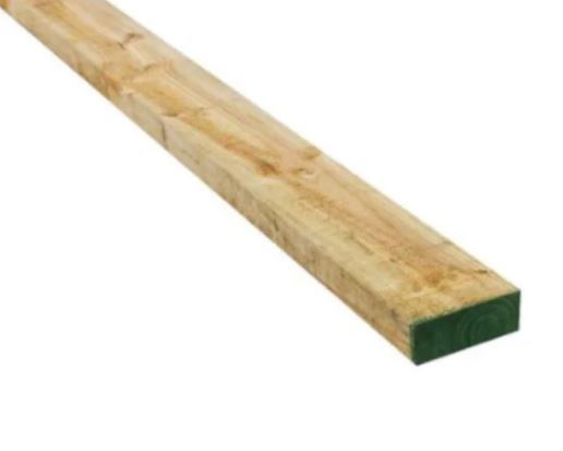 PALO PINO BRUTO 2 X 1  3.2MT