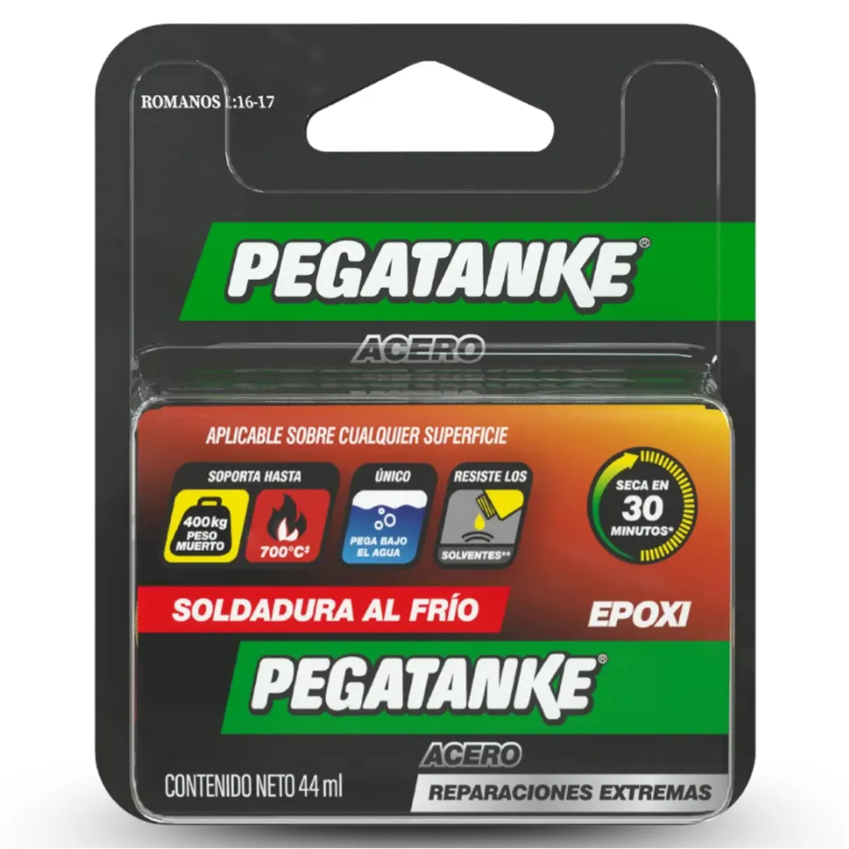 PEGATANKE ACERO 44CC
