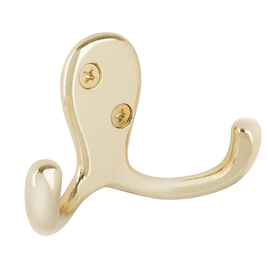 PERCHA DOBLE DORADO LIOI