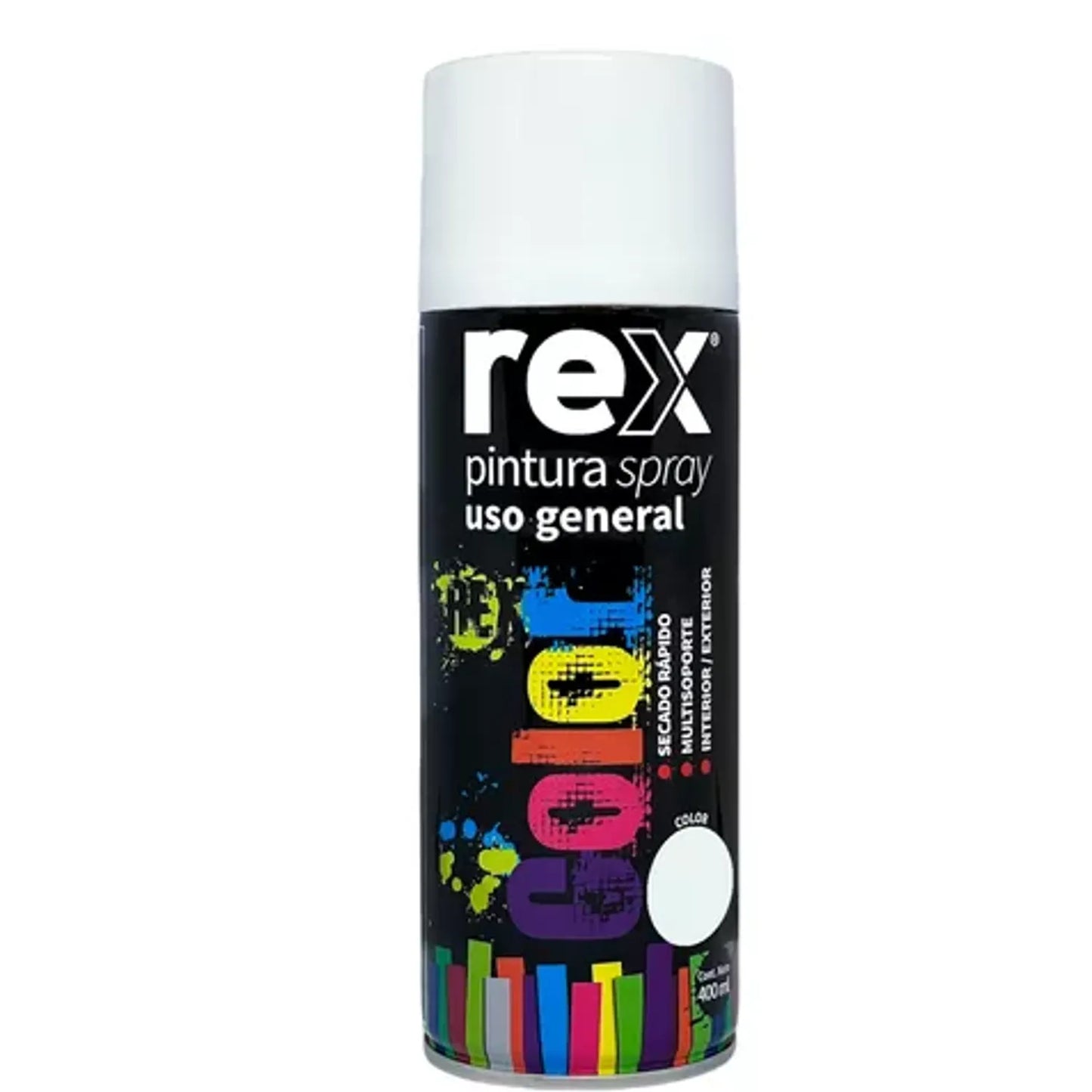 PINTURA SPRAY BLANCO MATE  REX  - VAL KOLOR