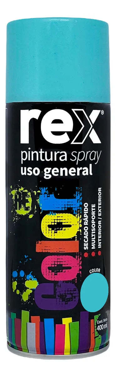 PINTURA SPRAY CELESTE REX