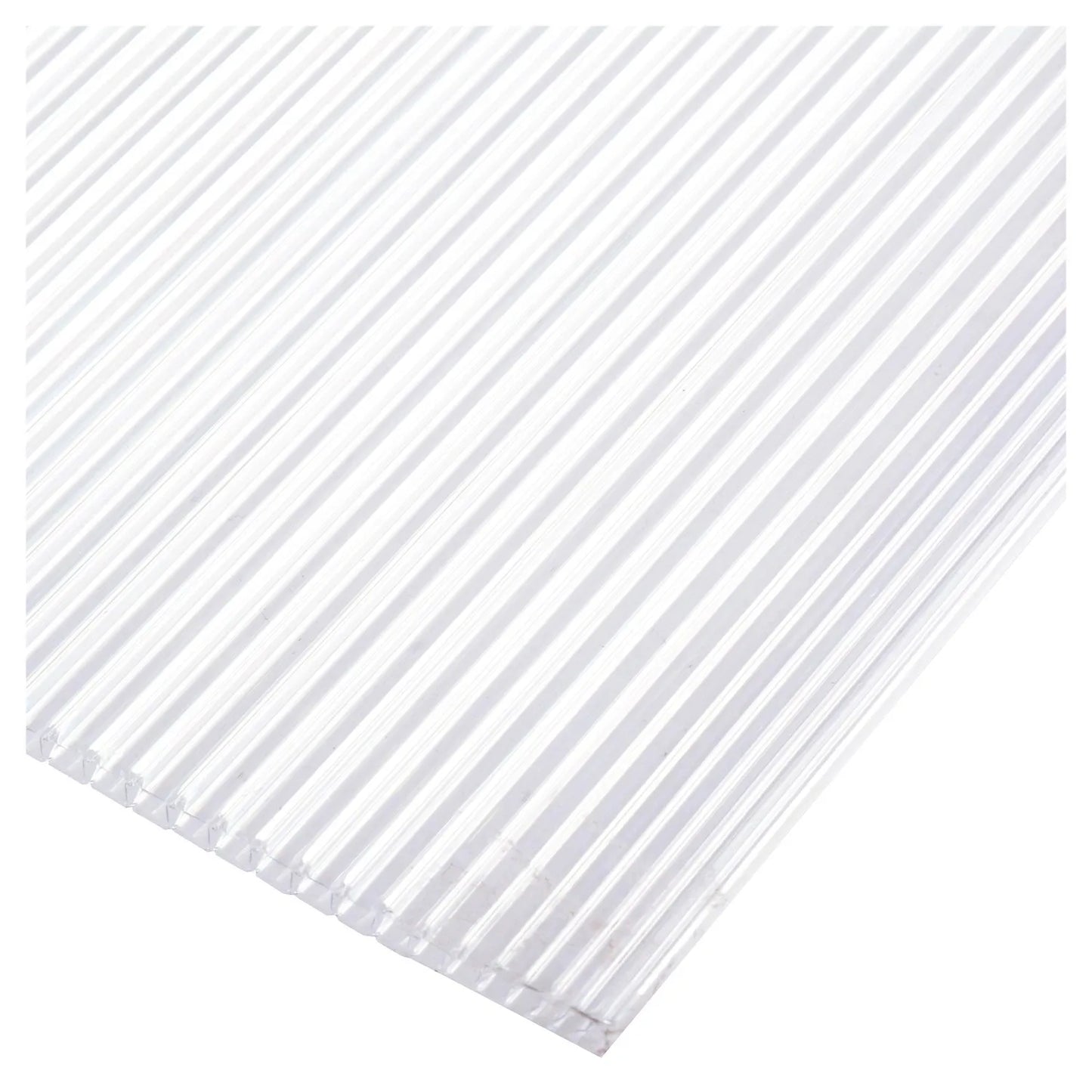 PLANCHA POLICARBONATO ALVEOLAR 1.05 X 2.1 MT 4MM