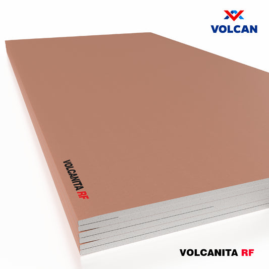 PLANCHA VOLCANITA RF BR 12.5 MM  1.20 x 2.40 CORTAFUEGO