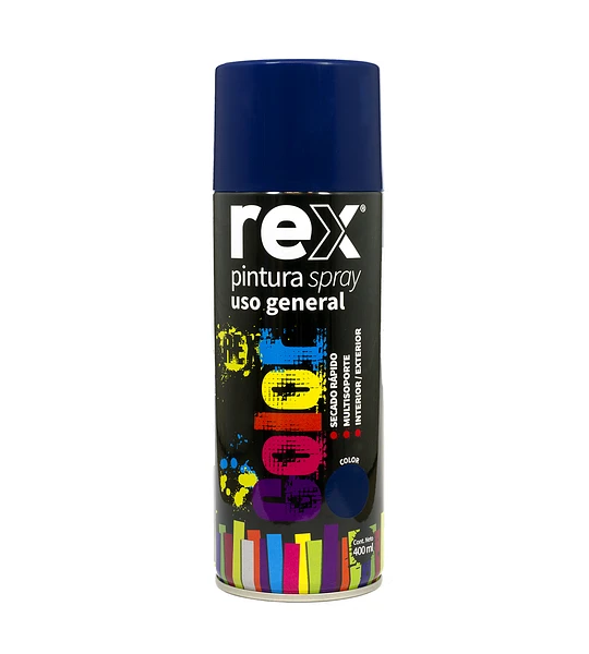 REX PINTURA SPRAY AZUL 400 ML