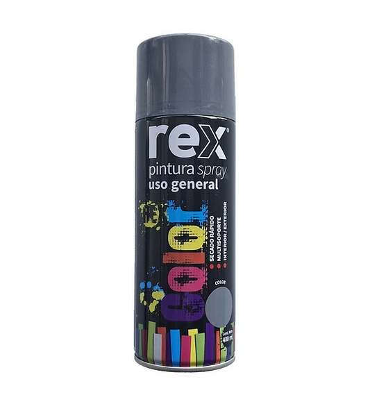 REX PINTURA SPRAY GRIS MAQUINA 400 ML
