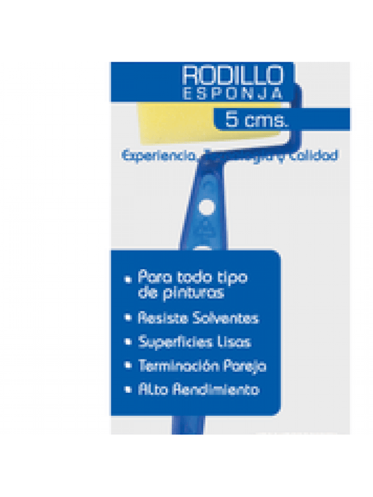 RODILLO ESPONJA EXCELSIOR MANGO PLASTICO 5CMS