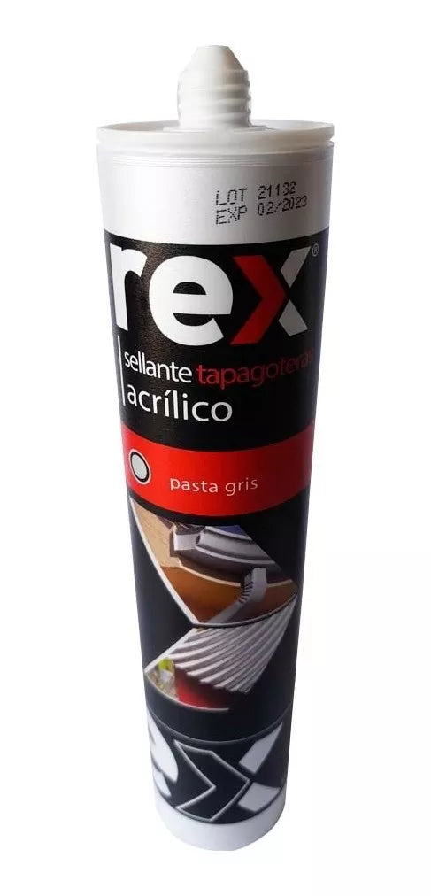 SELLANTE TAPAGOTERAS ACRILICO 300 ML REX
