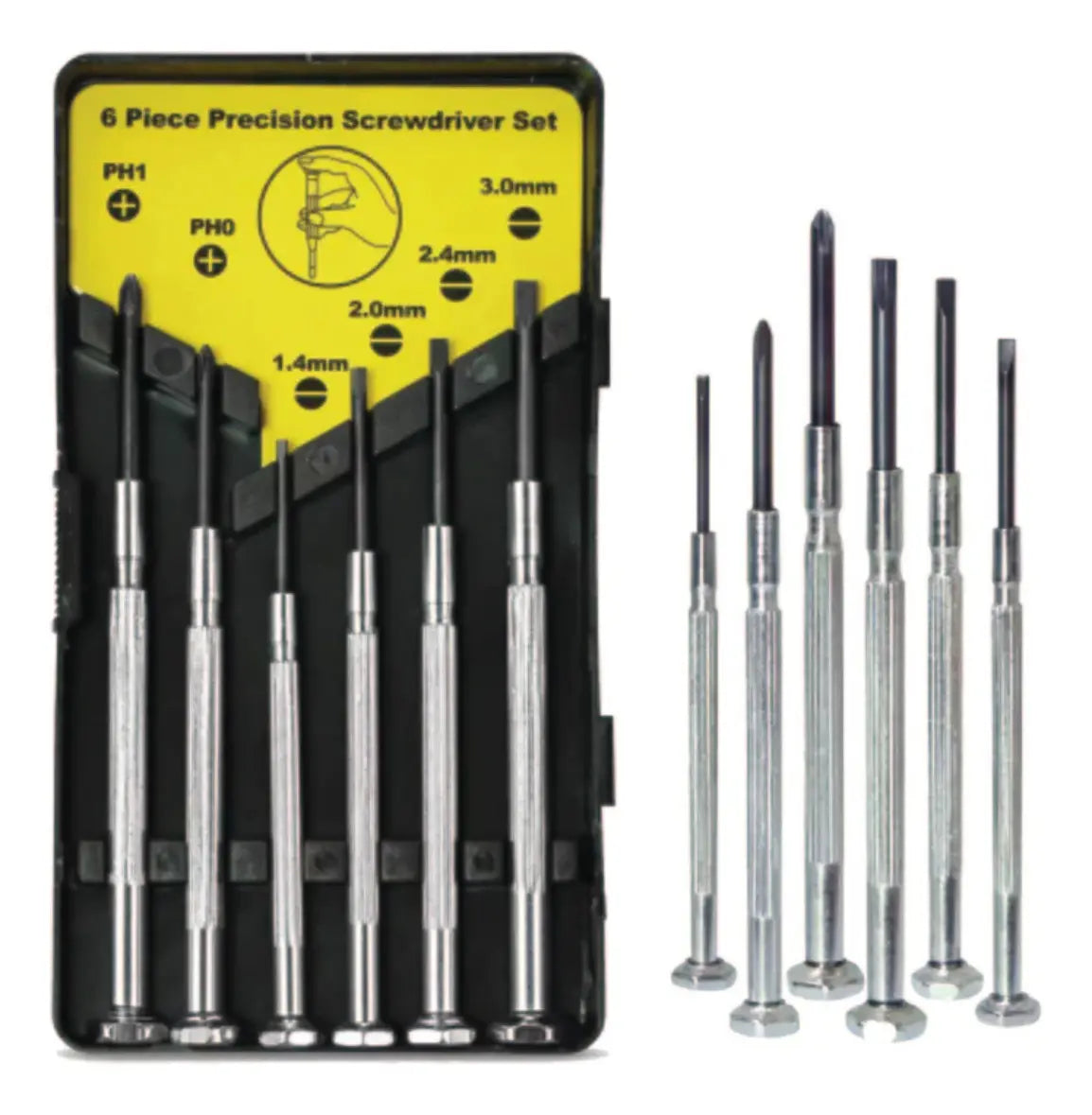 SET ATORNILLADORES DE PRESICION RELOJERO 6 PCS F3C