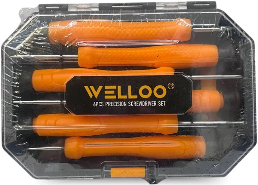 SET DESTORNILLADOR RELOJERO PRECISION 6 PZAS WELLO