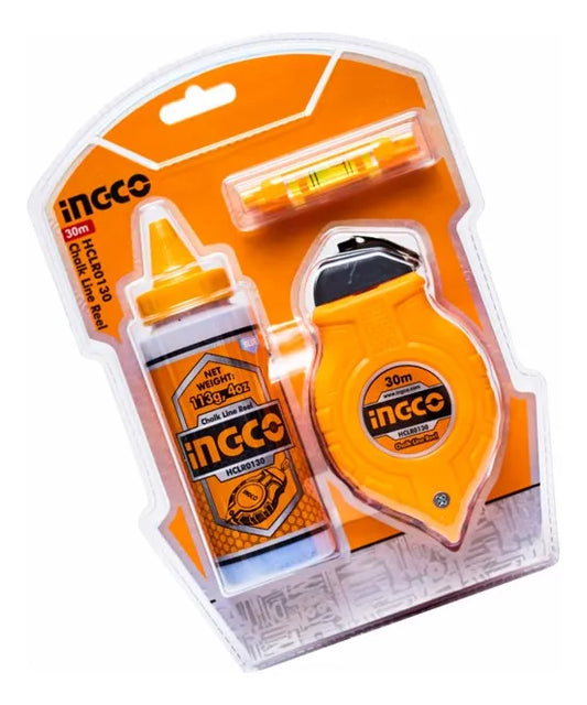 SET TIZADOR CON NIVEL 30M INGCO HCLR0130