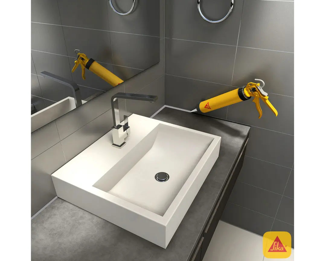 SILICONA BLANCA SIKASEAL 120 ACRILICO BAÑO-COCINA SIKA