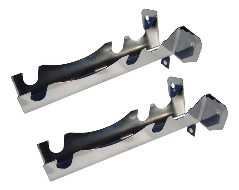 SOPORTE CORTINA DOBLE MURO CROMADO 12MM PAR METALHSA
