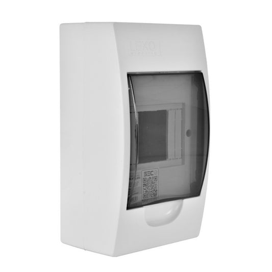 TABLERO SOBREPUESTO CON PUERTA 4 P MEC
