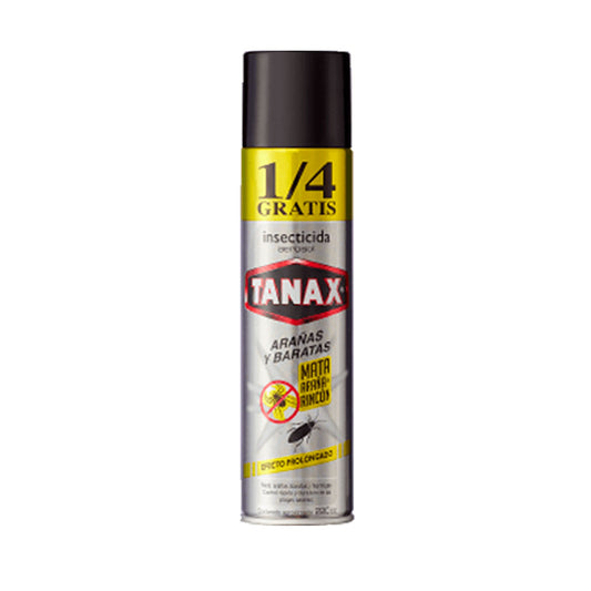 TANAX AEROSOL ARAÑAS Y BARATAS 220 CC