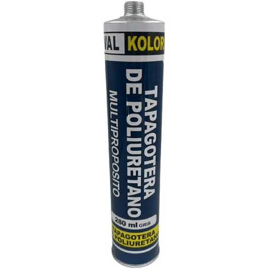 TAPAGOTERA DE POLIURETANO  MULTIPROPOSITO  280 ML GRIS