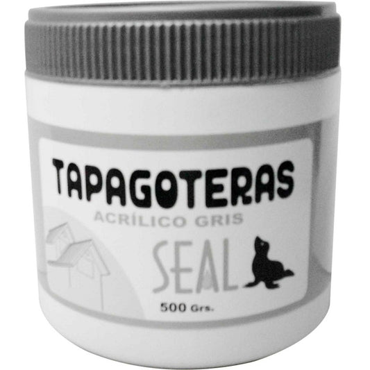 TAPAGOTERA ACRILICO GRIS 500 GRS POTE SEAL