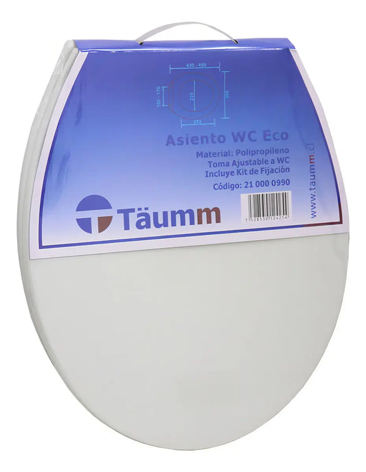 TAPA ASIENTO WC ECO TAUMM