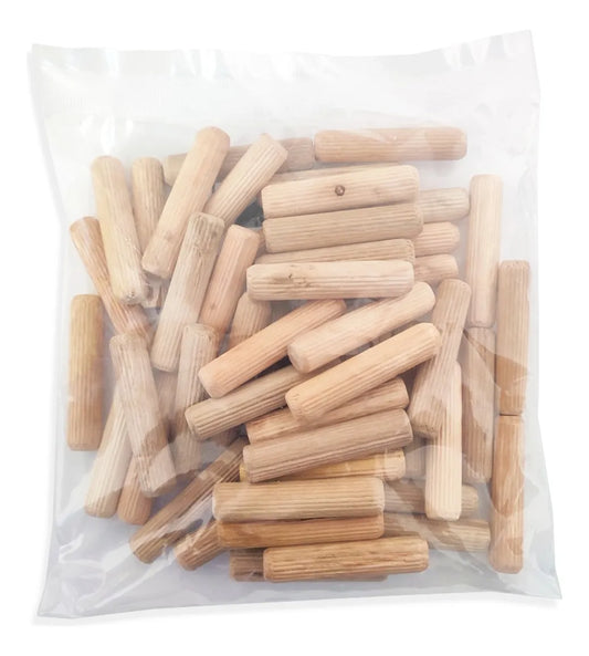 TARUGO MADERA 10 MM 50 UNIDADES BOLSA TORO NEGRO