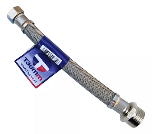 FLEXIBLE AGUA 1/2 HE-HI 35CM TAUMM