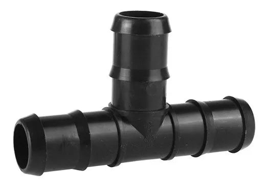 TEE PLANSA NEGRO POLIETILENO 1/2