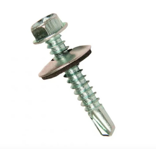 TORNILLO AUTOROSCANTE HEXAGONAL 12 X 1.1/2 CAJA 100 UNIDADES