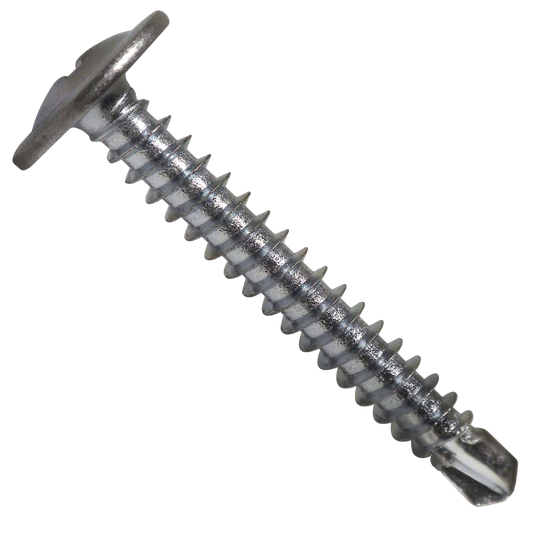 TORNILLO CABEZA LENTEJA PUNTA BROCA 8 X 1.5/8 CAJA 100 UNIDADES