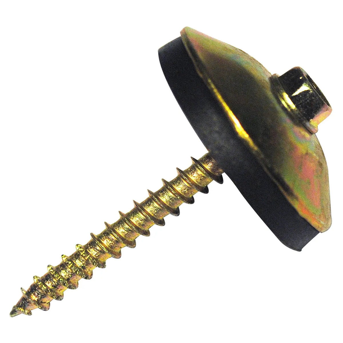 TORNILLO HEXAGONAL MADERA POLICARBONATO C/GOLILLA GIG 12 X 2 PUNTA FINA