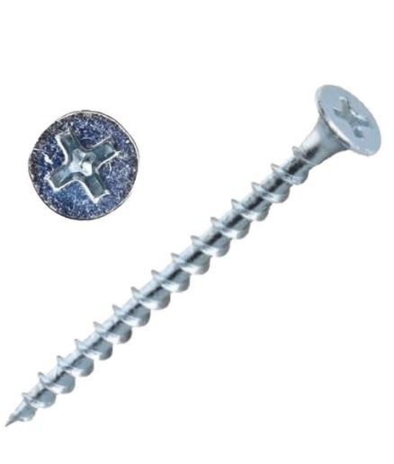 TORNILLO DRYWALL ROSCA MADERA ZN 6X1 UNIDAD