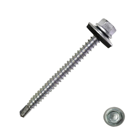 TORNILLO AUTOROSCANTE CABEZA HEXAGONAL 12 X 2 CAJA 100