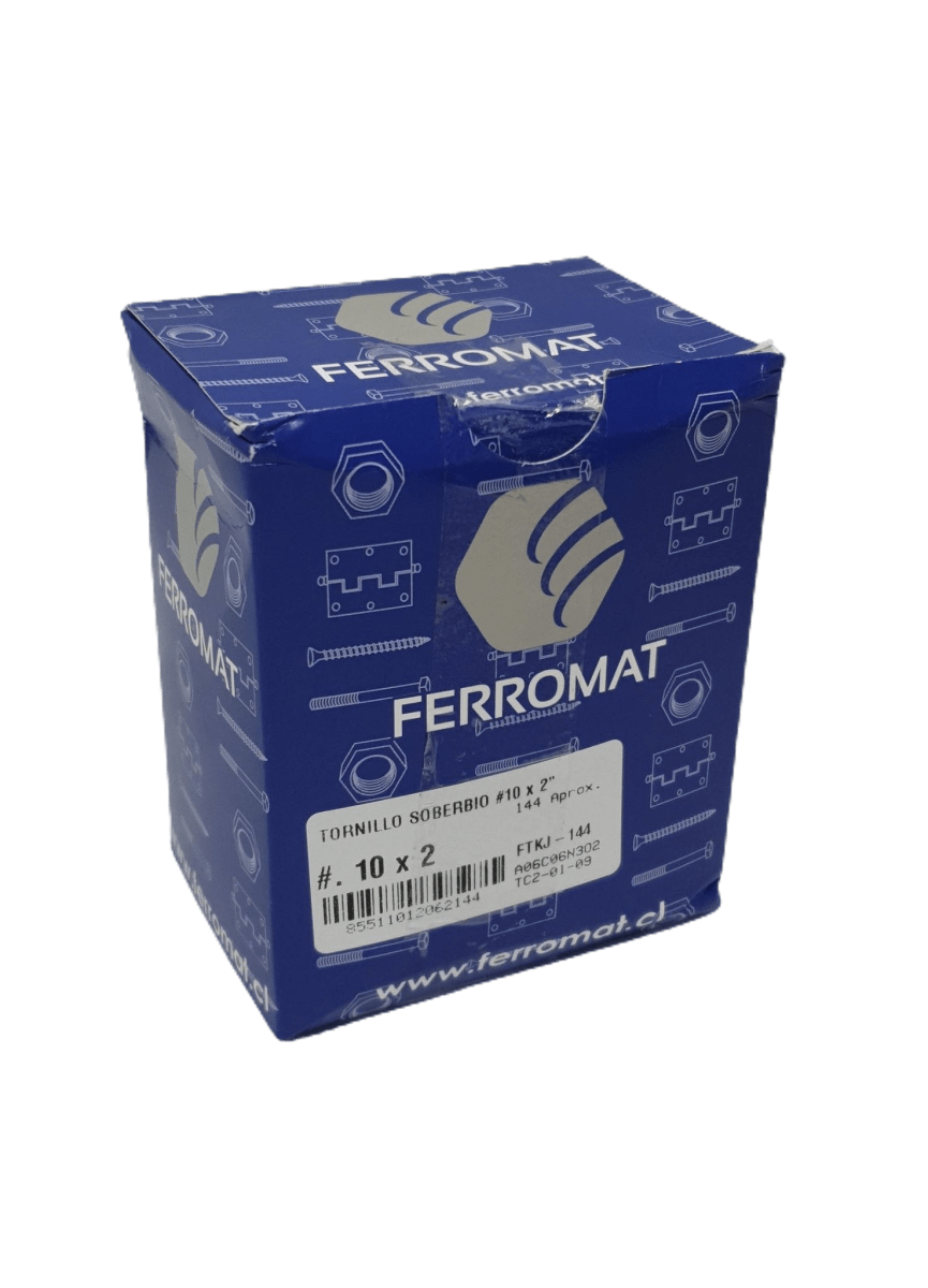 TORNILLO SOBERBIO 10X2 X CAJA
