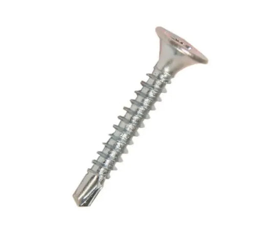 TORNILLO VOLC. PTA. BROCA ZN 6 X 1.1/4  X UNIDAD