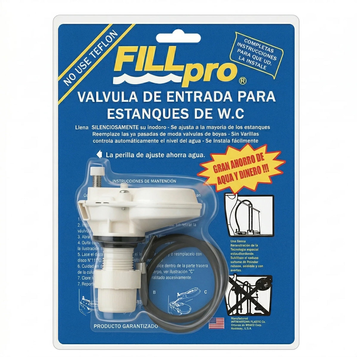 VALVULA FILL- PRO M-216 P/ESTAN WC