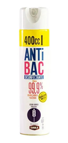 ANTI BAC DESINFECTANTE LAVANDA TANAX 400 CC
