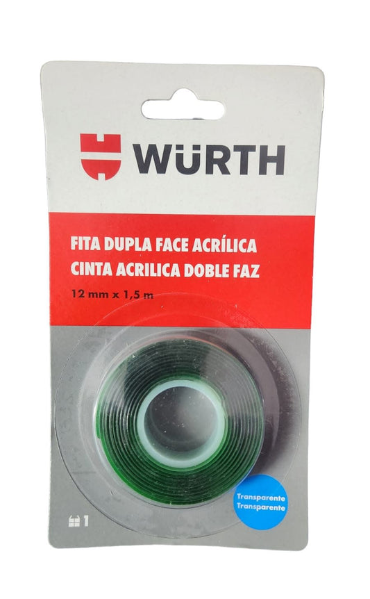 CINTA DOBLE CONTACTO FAZ TRANSPARENTE WURTH
