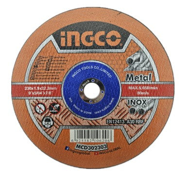 DISCO CORTE METAL 9 INGCO