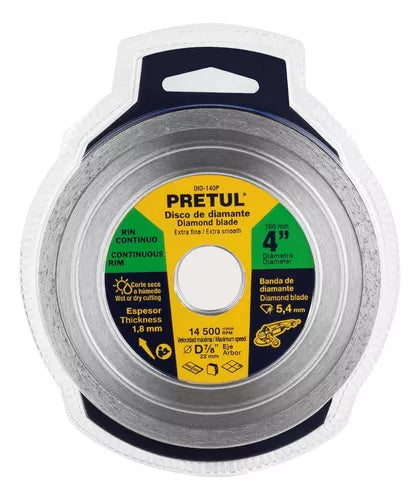 DISCO DIAMANTADO 4 PRETUL