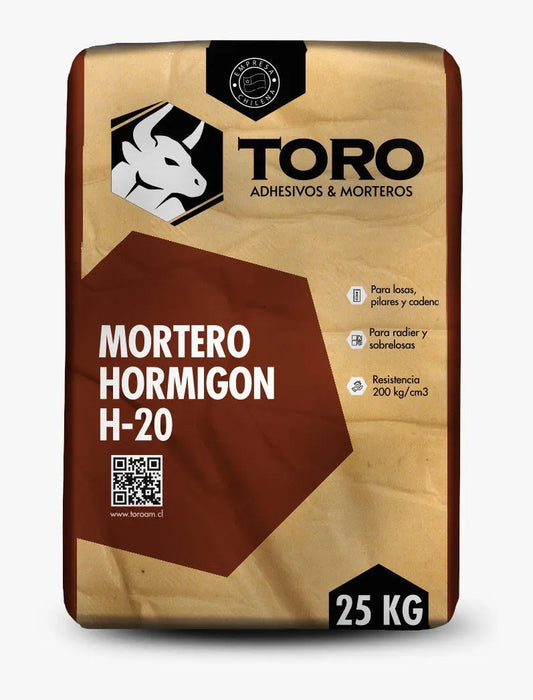 SACO HORMIGON H20 TORO 25KG