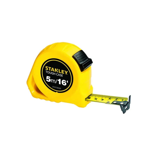 HUINCHA TOUGH CASE AMARILLA 3/4 X 5 MT STANLEY