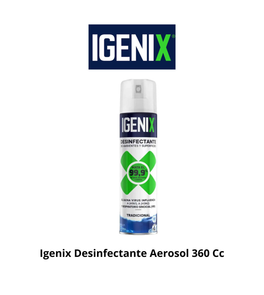 DESINFECTANTE IGENIX SPRAY 360ML