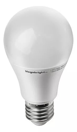 AMPOLLETA LED 15W 6400K A65 LUZ FRIA MEGABRIGHT