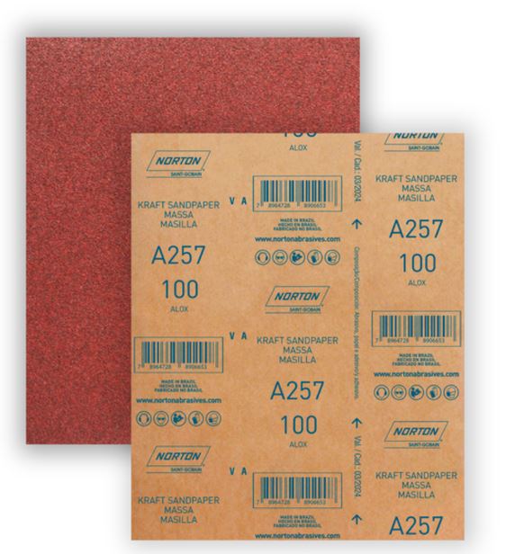LIJA MADERA GRANO 100 NORTON