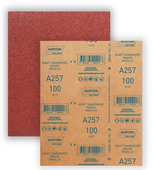 LIJA MADERA GRANO 100 NORTON