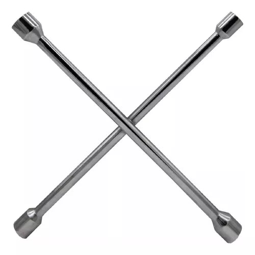 LLAVE CRUZ CROMADA AUTO