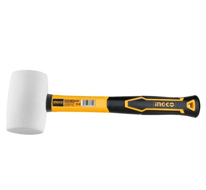 MAZO DE GOMA MANGO FV 220GR/ROZ BLANCO HRUH8908 INGCO