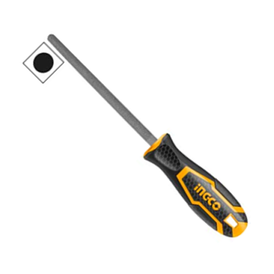 LIMA INDUSTRIAL PARA METAL 8 PULG REDONDA INGCO