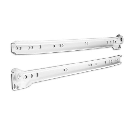 RIELES PARA CAJON BLANCO 18 X PAR