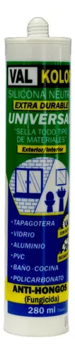 SILICONA NEUTRA UNIVERSAL BLANCA VALKOLOR