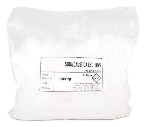 SODA CAUSTICA BOLSA 1KG